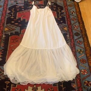 Elegant White Maxi nighty